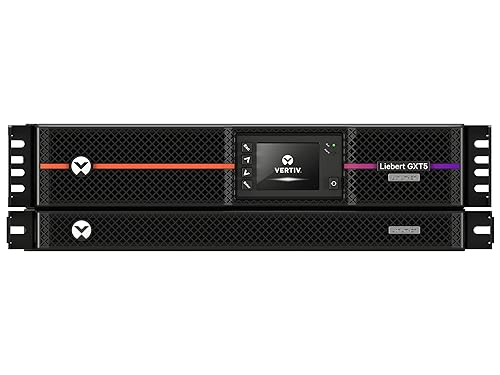 Vertiv Liebert GXT5 Lithium-Ion Online UPS 5kVA/5kW 120V/208V Rack/Tower with L14-30P Input, (2) NEMA L14-30R Outlets, Intellislot with RDU101, and Extended Runtime Capability (GXT5LI-5000MVRT3UXLN) 5000VA/5000W