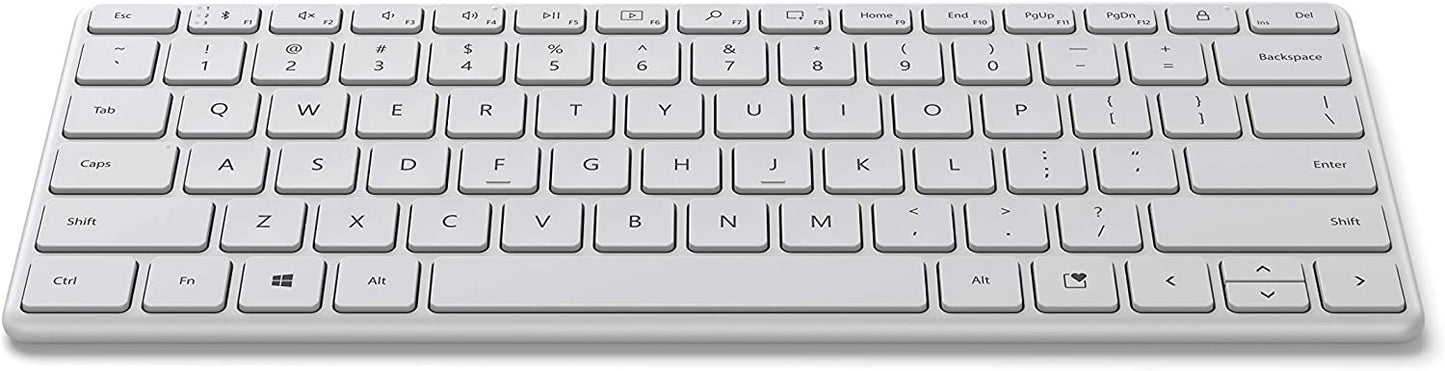 Microsoft Designer Compact Keyboard Glacier, French French Glacier