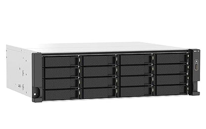QNAP TS-1673AU-RP-16G-US 16 Bay High-Performance Rackmount NAS with 2 x 2.5GbE Ports, Redundant PSU