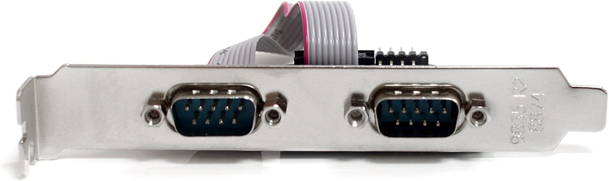 StarTech.com Motherboard Serial Port - Internal - 2 Port - Bus Powered - FTDI USB to Serial Adapter - USB to RS232 Adapter (ICUSB232INT2)