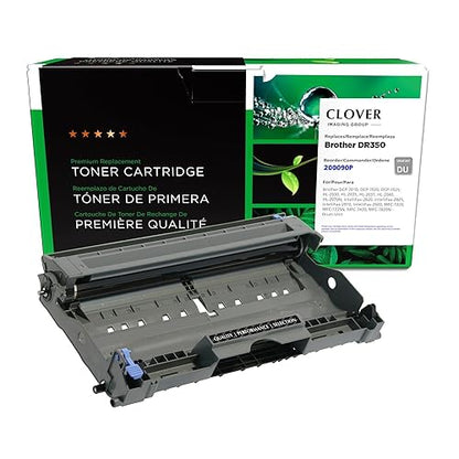 Clover Remanufactured Drum Unit for Brother DR350 | Black