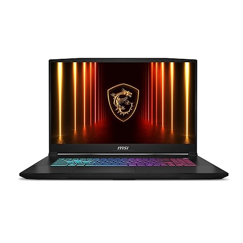MSI Katana 17 HX B14WGK-077CA 17.3" 240Hz QHD Gaming Laptop, Intel® Core™ i9-14900HX, RTX 5070, 32GB DDR5, 1TB NVMe PCIe SSD, Wi-Fi 6E, BT 5.3, 4 Zone RGB, Win11 Home