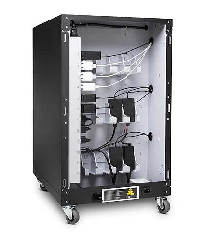Kensington AC12 Security Charging Cabinet for Tablets, Chromebooks, and 2 in 1 Laptops (K64415NA)