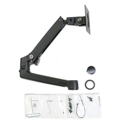 Ergotron – LX Monitor Arm, Extension, and Collar Kit – Add-on for LX Tall Pole Monitor Arms – Matte Black