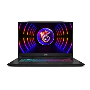 MSI Katana 17 17.3" 144Hz FHD Gaming Laptop, Intel® Core™ i7-12650H, RTX 4070, 16GB DDR5, 1TB NVMe SSD, Windows 11 Home, Katana 17 B12VGK-217CA