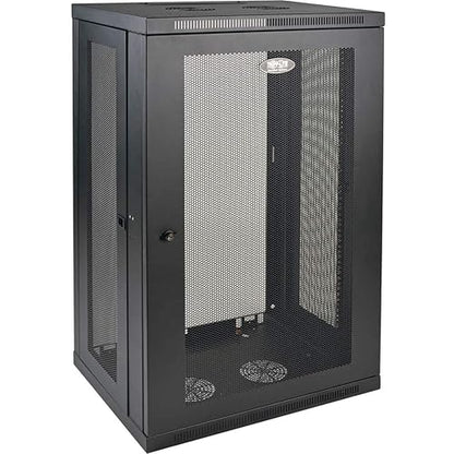 Tripp Lite 21U Wall Mount Rack Enclosure Server Cabinet, 16.5" Deep, Switch-Depth, Black