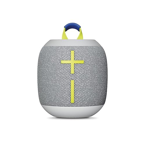 Ultimate Ears WONDERBOOM 4 Portable Waterproof Bluetooth Speaker with Big Bass and 360-Degree Sound, Dustproof Floating Speaker with 131ft (40m) Range - Gray Wonderboom 4 USB-C Gray