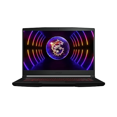 MSI Thin GF63 15.6" FHD 144Hz Gaming Laptop, Intel® Core™ i7-12650H, 1920x1080 16:9, RTX 4060, 16GB DDR4, 512GB NVMe SSD, Windows 11 Home, Thin GF63 12VF-274CA