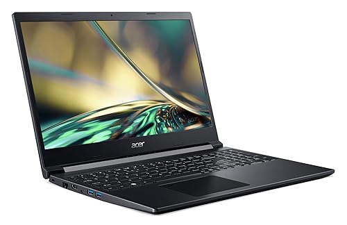 Acer Aspire 7, 15.6" FHD IPS Laptop, AMD Ryzen 7 5825U, GeForce® RTX™ 3050Ti, 16 RAM, 1024GB SSD, Windows 11