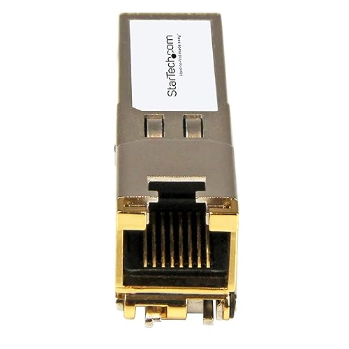 StarTech.com Brocade 95Y0549 Compatible SFP Module - 1000BASE-T - SFP to RJ45 Cat6/Cat5e - 1GE Gigabit Ethernet SFP - RJ-45 100m - (95Y0549-ST)