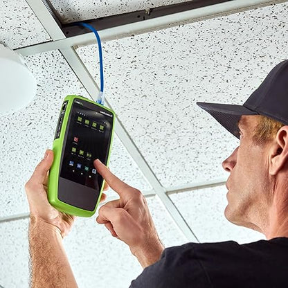 NetAlly LinkRunner AT 3000 Network & Cable Tester - Network Testing, Cable Testing, PoE Testing, Fiber Optic Cable Testing, LAN Cable Testing - LCD - 2 x USB - 2 x Network (RJ-45) - 1 Number of Total Expansion Slot(s) - SFP