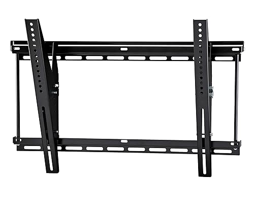 Ergotron – Neo-Flex Tilting Wall Mount UHD, VESA TV Wall Mount – for Heavy Monitors or TVs Greater Than 37 Inches, 0 to 175 lbs – Tilting, Black 0-175 lbs Tilting