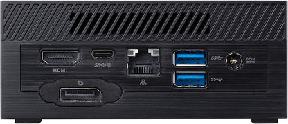 ASUS MiniPC PN41 Fanless Barebone with Intel 11th gen Dual Core Celeron N4500, Support Dual 4K, DisplayPort, WiFi AC, Bluetooth 5, VESA Mount