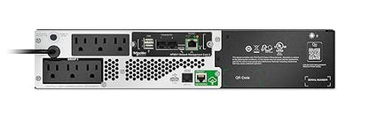 APC UPS, 750VA Smart-UPS Lithium-Ion UPS with SmartConnect and Network Card, SMTL750RM2UCNC, Pure Sine Wave, Short-Depth 120V Uninterruptible Power Supply