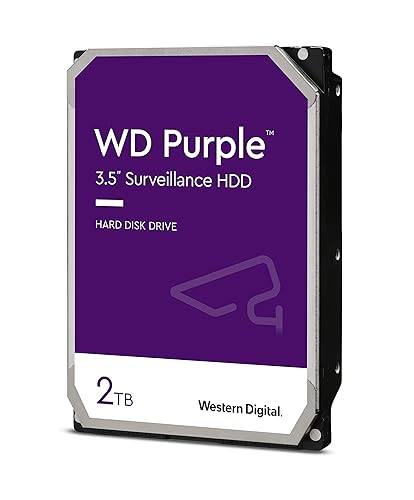 Western Digital 2TB Purple 5400 Rpm SATA III 3.5 Hard Drive