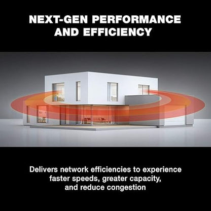 D-Link AX4800 Mesh Wi-Fi 6 Router - 6-Stream, 802.11ax Router, Gigabit, Dual Band, OFDMA, MU-MIMO, WiFi 6, Voice Control with Google Assistant and Amazon Alexa, Wi-Fi Mesh Technology (DIR-X4860)