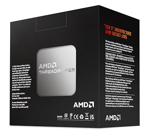 AMD Ryzen Threadripper 9970X 4.0 GHz 32-Core sTR5 Processor