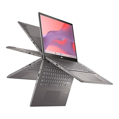 ASUS Chromebook CX34 Flip Laptop, 14" 60Hz Touch Display (1920x1200), Intel® Core™ i5-1235U Processor, 256 GB SSD, 8 GB RAM, ChromeOS, ZINC, CX3401FBA-DSI51T-CB