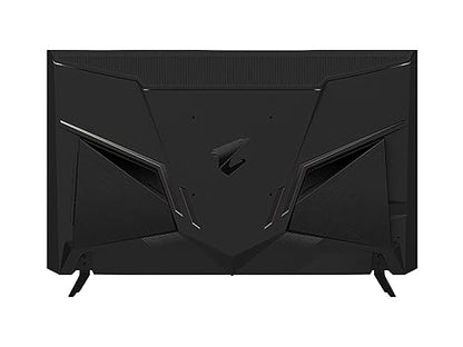AORUS FV43U 43 144Hz 2160p HBR3, NVIDIA G-SYNC Compatible, Exclusive Built-in ANC, 3840x2160 Display, 1ms Response Time, HDR, 96% DCI-P3, 1 DisplayPort 1.4, 2 HDMI 2.1, 2 USB 3.0, 1 USB C