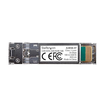 StarTech.com HPE JL484A Compatible SFP28 Module, 25GBase-SR, 25Gb Multimode Fiber (MMF), 25GbE 100m (328ft), LC Transceiver