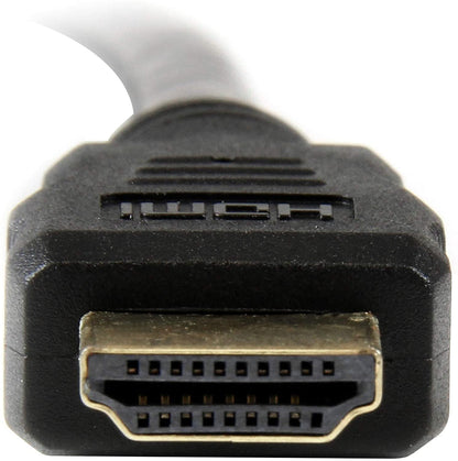 StarTech.com 10ft HDMI to DVI D Adapter Cable - Bi-Directional - HDMI to DVI / DVI to HDMI Adapter for Your Computer Monitor (HDMIDVIMM10) 10 ft / 3m Standard Packaging