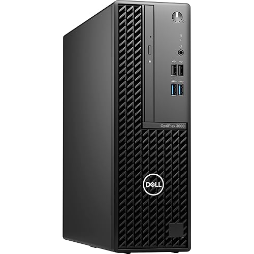 Dell OptiPlex 3000 Desktop Computer - Intel Core i5 12th Gen i5-12500 Hexa-core (6 Core) 3 GHz - 8 GB RAM DDR4 SDRAM - 256 GB M.2 PCI Express NVMe 3.0 x4 SSD - Small Form Factor - Black