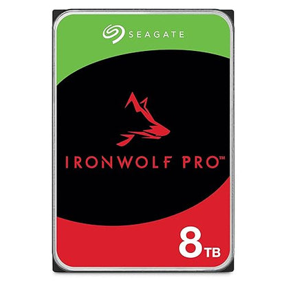 Seagate IronWolf Pro ST8000NT001 8TB 7200 RPM 256MB Cache SATA 6.0Gb/s 3.5