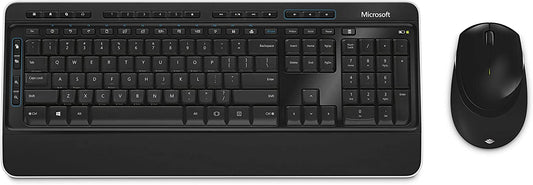 Microsoft PP3-00002 Wireless Desktop 3050 with AES - Keyboard and Mouse (English)