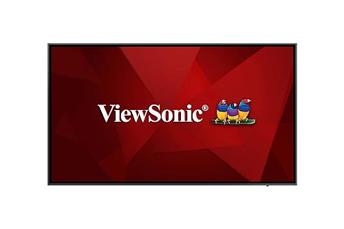 ViewSonic CDE7520 75” 4K Ultra HD Wireless Presentation Display