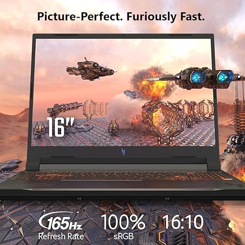 Acer Nitro V Gaming Laptop - 16 WUXGA 165Hz Display, AMD Ryzen 7 8845HS Octa-Core AI Capable Processor, NVIDIA GeForce RTX 4060, Mux Switch, Copilot in Windows, w/Mouse Pad (16GB RAM |1TB PCIe SSD) Ryzen 7-16GB RAM |1TB PCIe SSD
