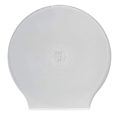 Verbatim DVD/CD Storage Case, 93975, Plastic, 200/Box, Clear