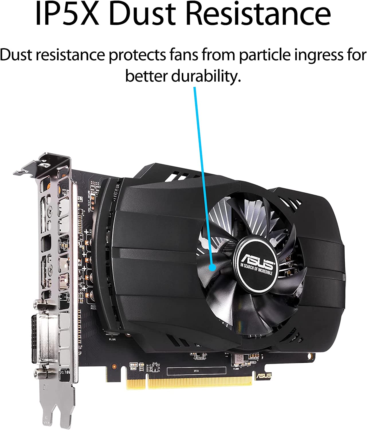 ASUS Phoenix AMD Radeon RX 550 Graphics Card (PCIe 3.0, 4GB GDDR5 Memory, HDMI, DisplayPort, DVI-D, FreeSync, IP5X Dust Resistant, Dual Ball Fan Bearings, Auto-Extreme, Compact Design)