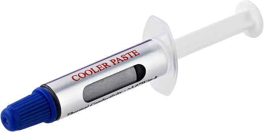 StarTech.com 1.5g Metal OxIDE Thermal CPU Paste Compound Tube for Heatsink - cpu paste - thermal compound - thermal grease (SILVGREASE1)