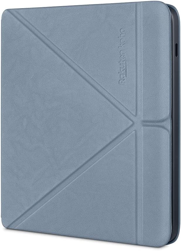 Kobo Libra 2 SleepCover Case | Poppy Red | Sleep/Wake Technology &amp; Libra 2 SleepCover Case | Slate Blue | Sleep/Wake Technology | Built-in 2-Way Stand | Vegan Leather