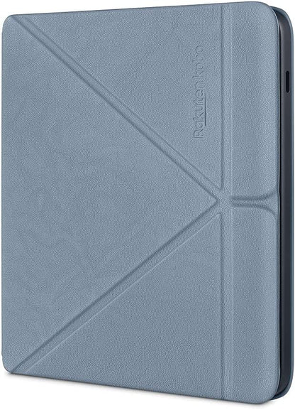 Kobo Libra 2 SleepCover Case | Poppy Red | Sleep/Wake Technology &amp; Libra 2 SleepCover Case | Slate Blue | Sleep/Wake Technology | Built-in 2-Way Stand | Vegan Leather