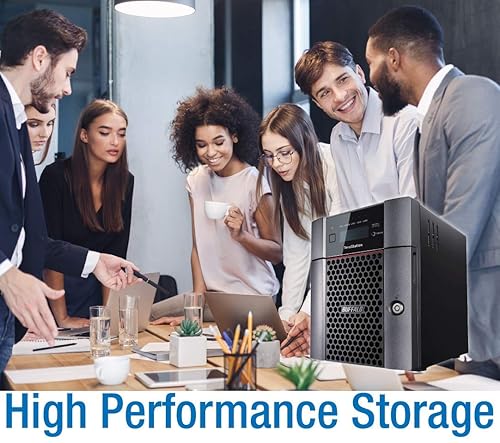 BUFFALO TeraStation 5420DN 4-Bay Business Desktop NAS 24TB (2x12TB) with Hard Drives Included RAID iSCSI Network Storage File Server