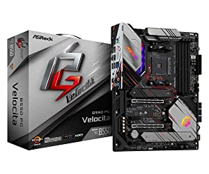 ASRock B550 PG Velocita Supports 3rd Gen AMD AM4 Ryzen/Future AMD Ryzen Processors Motherboard