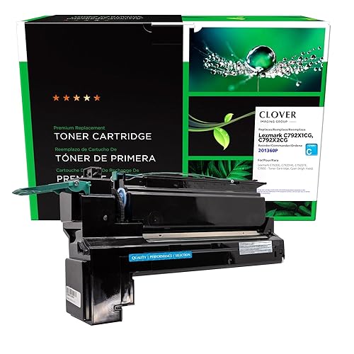 Remanufactured High Yield Toner Cartridge Replacement for Lexmark C792 | Cyan