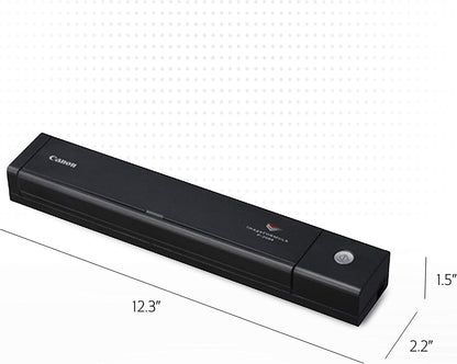 Canon imageFORMULA P-208II Personal Document Scanner, 1.5" x 12.3" x 2.2"
