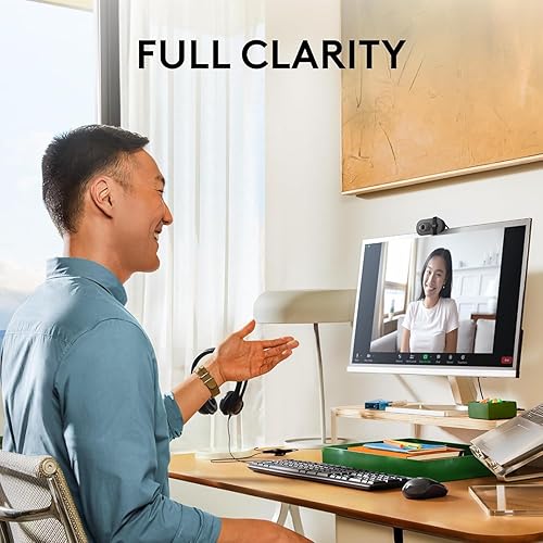 Logitech 960001580 Brio 100 1080p Full HD Webcam (Graphite)