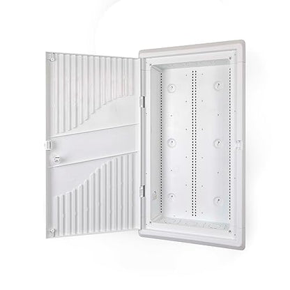 StarTech.com 28-Inch Wall-Mount Media Enclosure, Cable Management Box for Network Distribution, Structured Media Enclosure