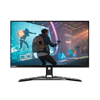 Lenovo Legion Y27q-30 Monitor - 2025 - Gaming Monitor - 27" QHD IPS Display - Overclocked 180z Artery Software - AMD FreeSync™ Premium - 0.5ms MPRT - Raven Black NearEdgeless Design
