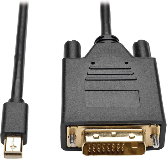 Tripp Lite Mini DisplayPort to DVI Active Adapter, MDP 1.2, MDP to DVI (M/M), MDP2DVI, 1080p, 3 ft. (P586-003-DVI-V2) 3 ft. MDP 1.2 Active