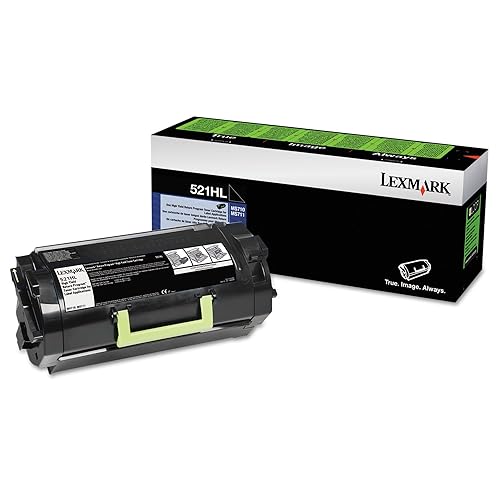 Lexmark 52D1h0l (521Hl) High-Yield Toner, Black - in Retail Packaging