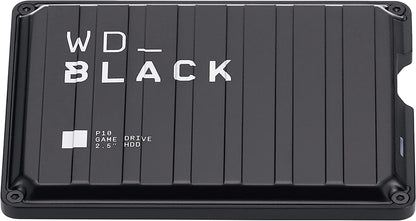 Western digital WD_BLACK 2TB P10 Game Drive - Portable External Hard Drive HDD, Compatible with Playstation, Xbox, PC, &amp; Mac - WDBA2W0020BBK-WESN 2TB Game Drive for PC, Playstation &amp; Xbox HDD