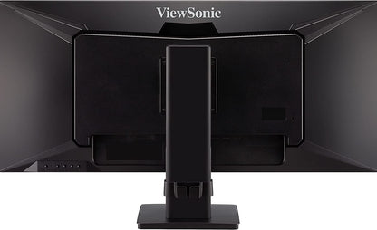 ViewSonic VA3456-MHDJ 34 Inch 21:9 UltraWide WQHD 1440p IPS Monitor with Ultra-Thin Bezels, Ergonomics Design, HDMI, and DisplayPort Inputs for Home and Office 34-Inch