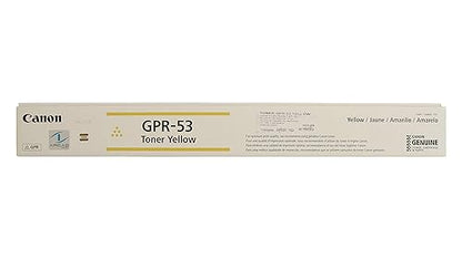 Canon 8527B003AA GPR53 Yellow Toner Cartridge Laser 19000 Pages