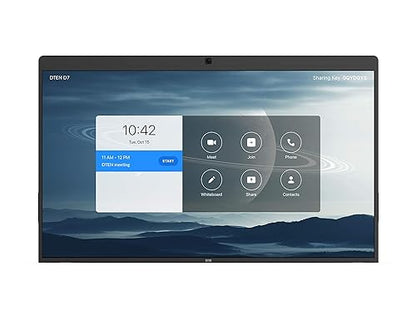 DTEN D7 55-inch All-in-One Video Conferencing System, Digital whiteboard, Interactive Monitor with Microphone Array, HD Camera, and Speakers