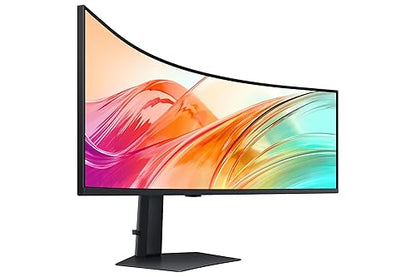 Samsung 49 inch Viewfinity Dual QHD S95UF Business Monitor with 120Hz Refresh Rate, VESA Display HDR400, USB C, Samsung Display Manager, 3-Year Warranty - LS49F954UANXZA [Canada Version](2025)