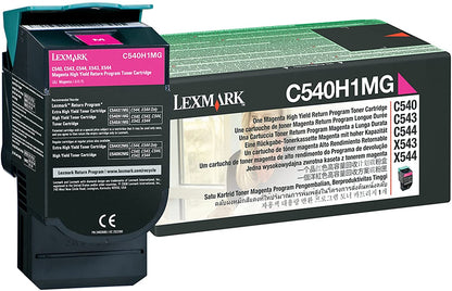 Lexmark C540H1 C540 C543 C546 X543 X544 X548 Toner Cartridge (Magenta) in Retail Packaging
